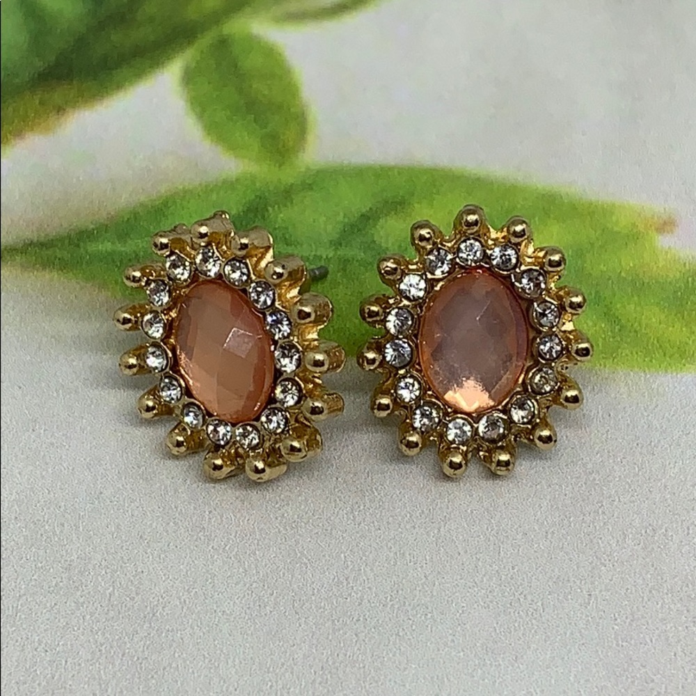 Peach Earrings